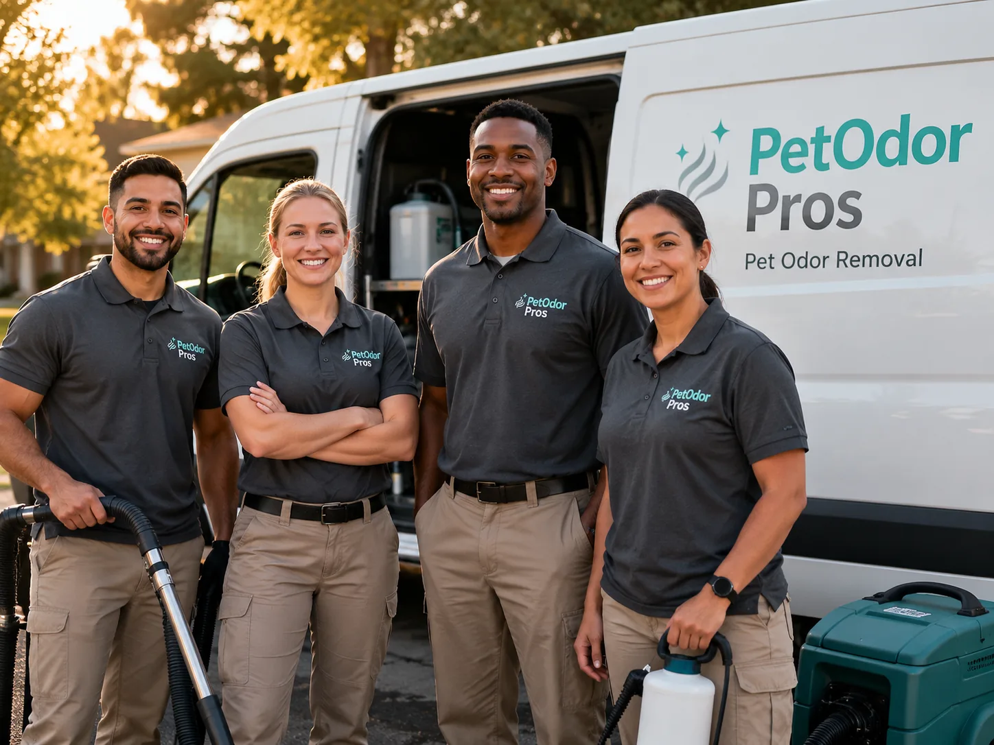 Pet Odor Removal team serving Montara, CA